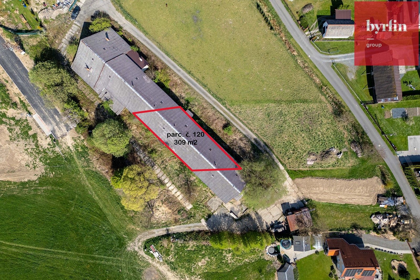 Komerční pozemky, Hradec nad Moravicí, 309 m²