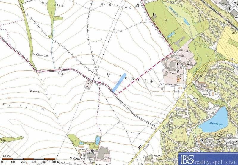 Zemědělské pozemky, Pitkovice, Praha, 9 659 m²