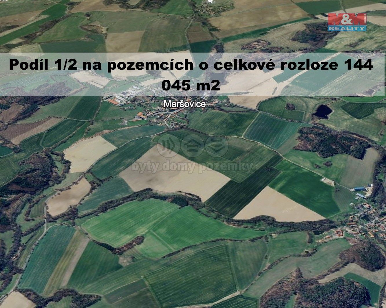 Zemědělské pozemky, Zahrádka, Maršovice