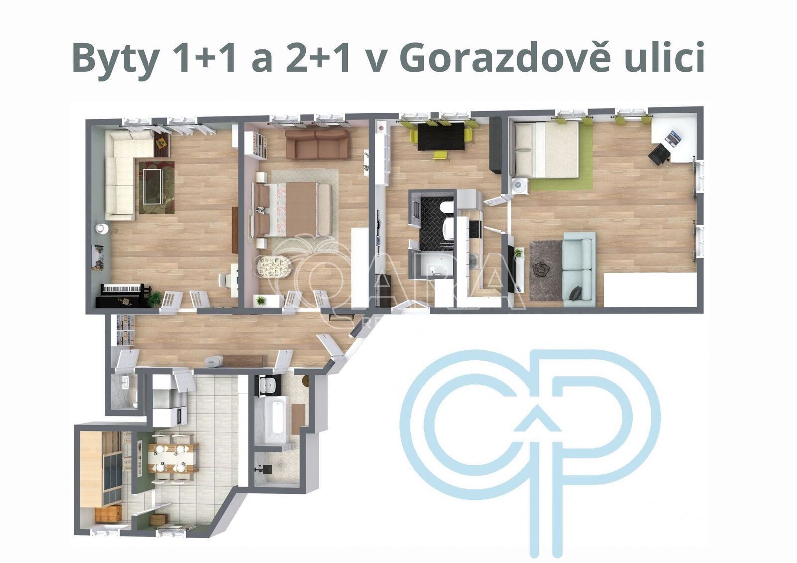 Prodej kancelář - Gorazdova, Praha, 172 m²