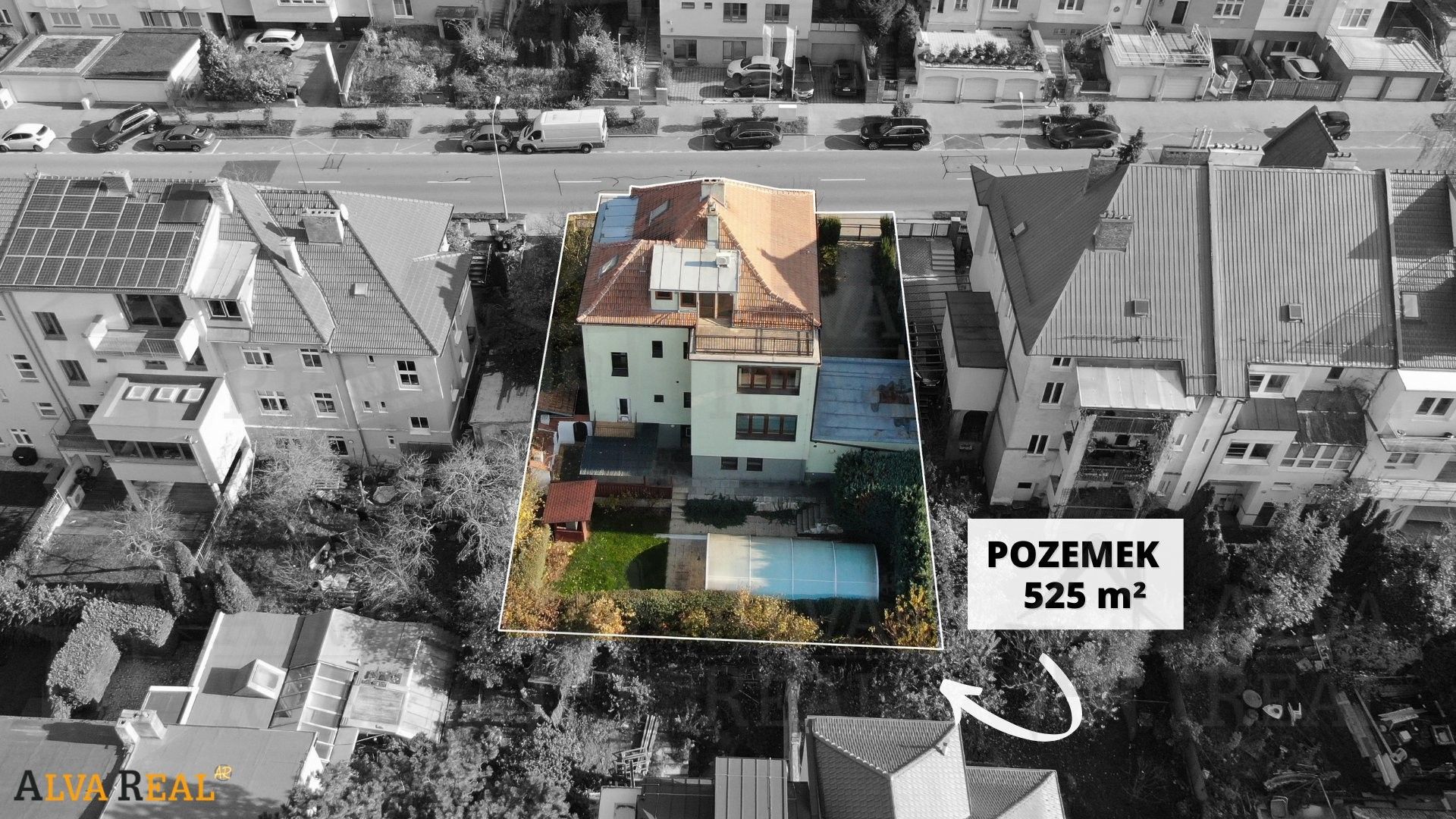 Vily, Březinova, Brno, 354 m²