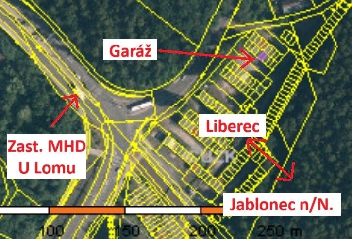 Garáže, Liberec, 460 01, 60 m²