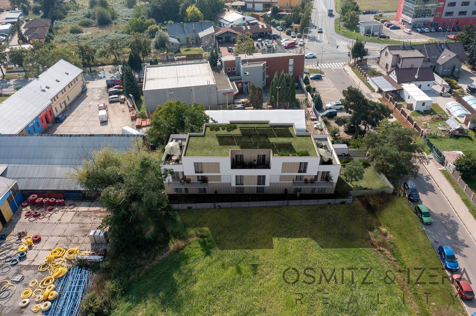 Prodej komerční pozemek - Pražská třída, Hradec Králové, 667 m²