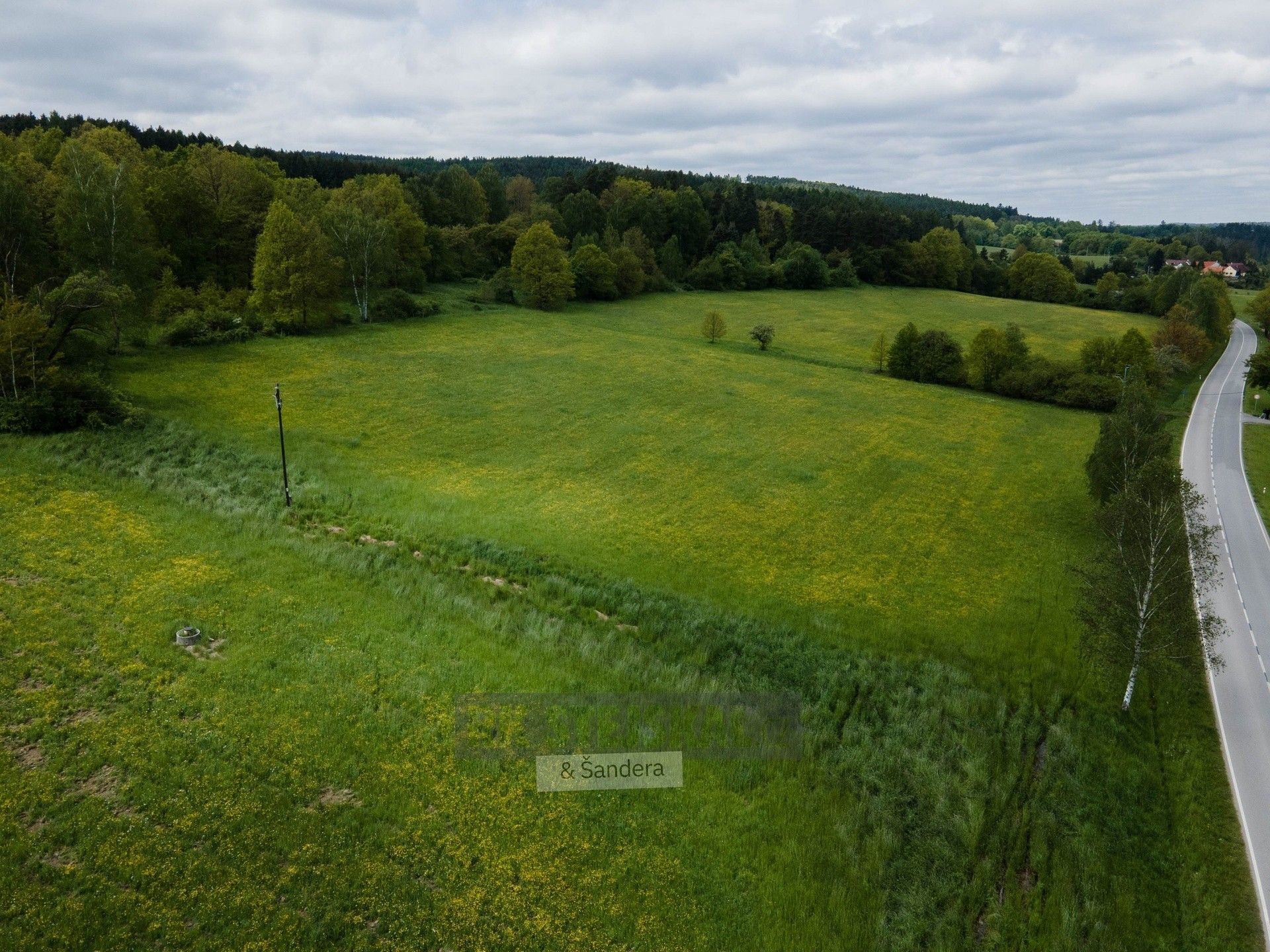 Pozemky pro bydlení, Albrechtice nad Vltavou, 829 m²