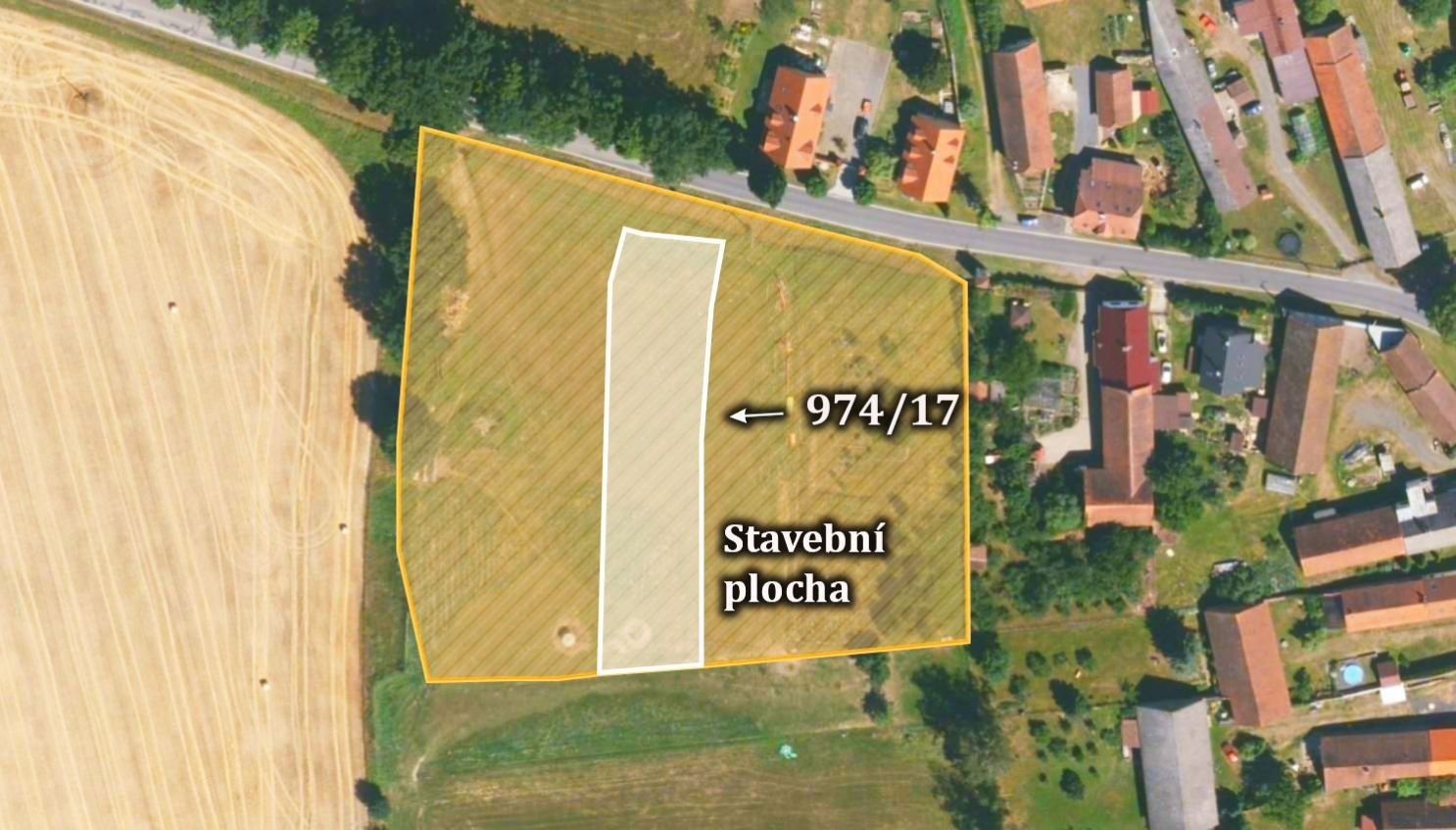 Prodej pozemek pro bydlení - Slatina, Chudenice, 1 787 m²