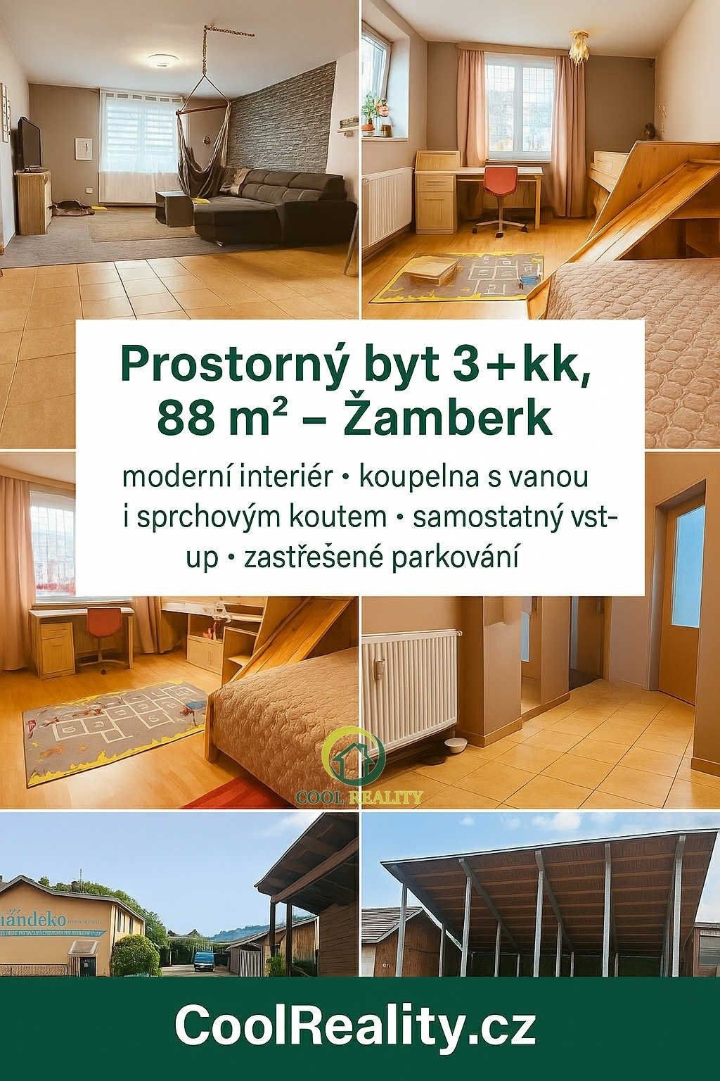 3+kk, Žamberk, 88 m²