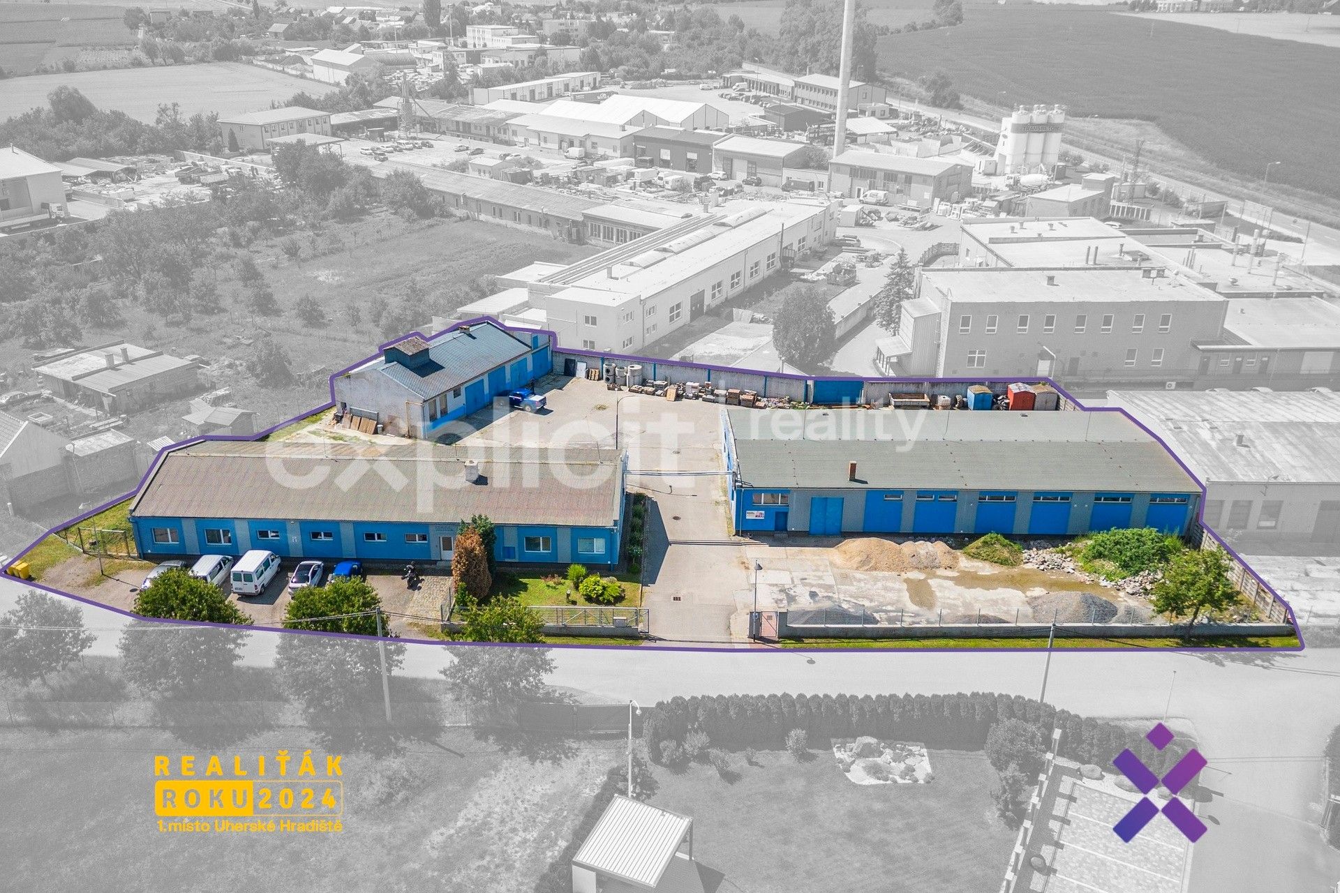 Sklady, Altýře, Kroměříž, 1 313 m²