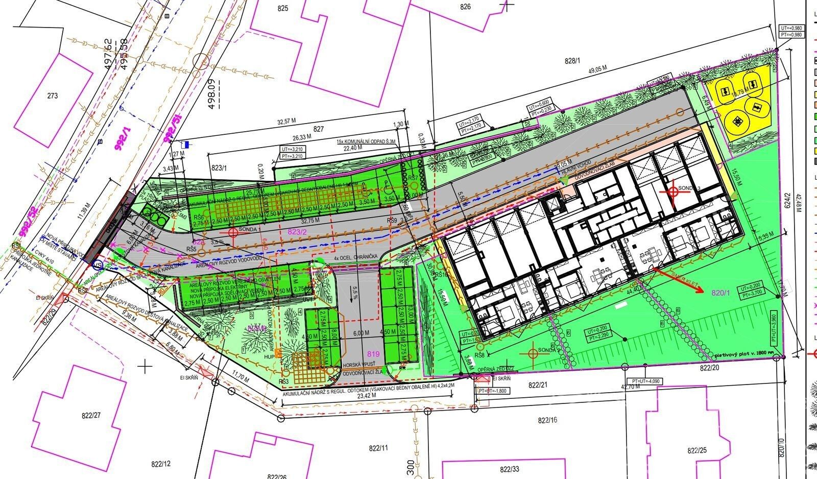 Prodej činžovní dům - Srubec, 923 m²