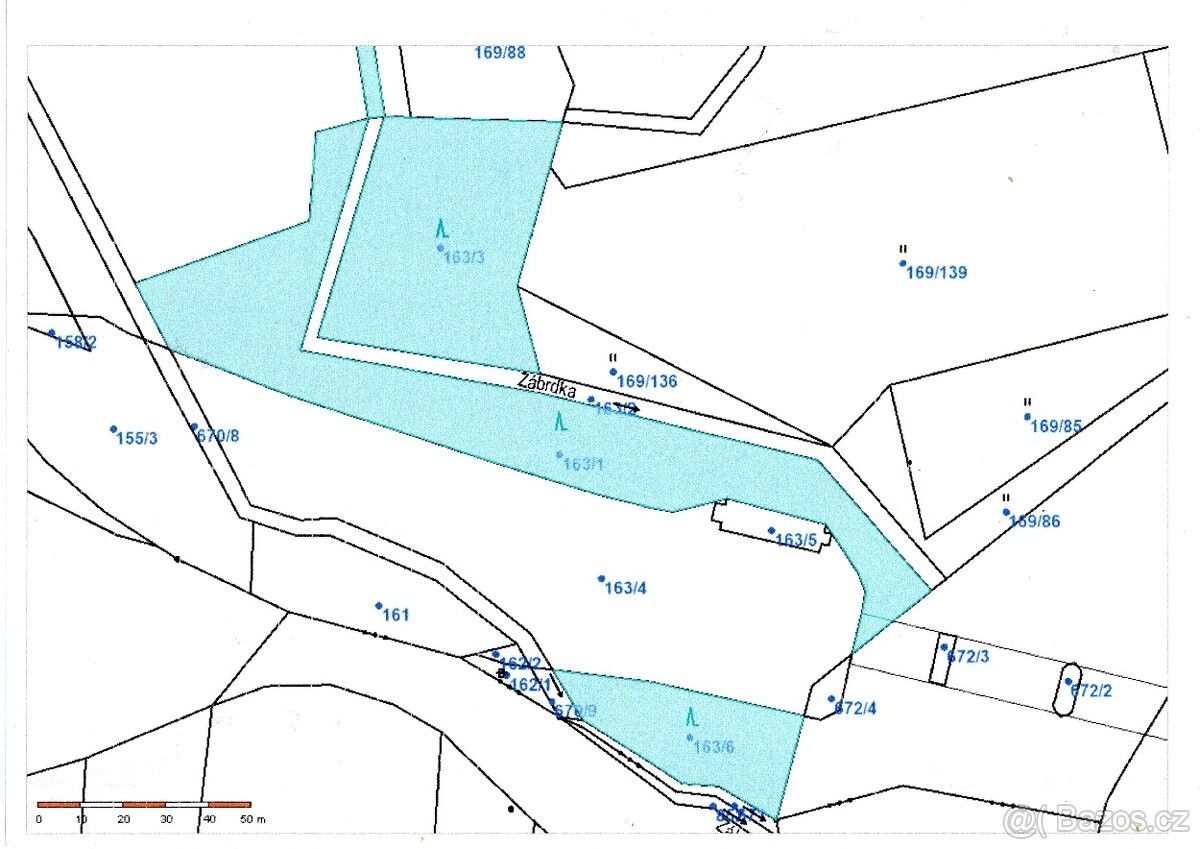 Prodej les - Klášter Hradiště nad Jizerou, 294 15, 7 143 m²