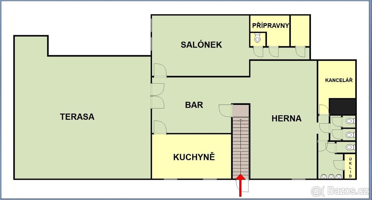 Restaurace, Praha, 165 00, 277 m²