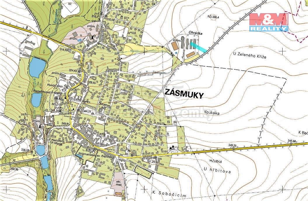 Prodej pozemek pro bydlení - Zásmuky, 281 44, 2 924 m²