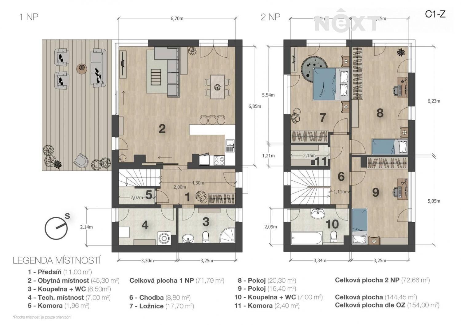 Prodej rodinný dům - V zahrádkách, Ohrobec, 184 m²