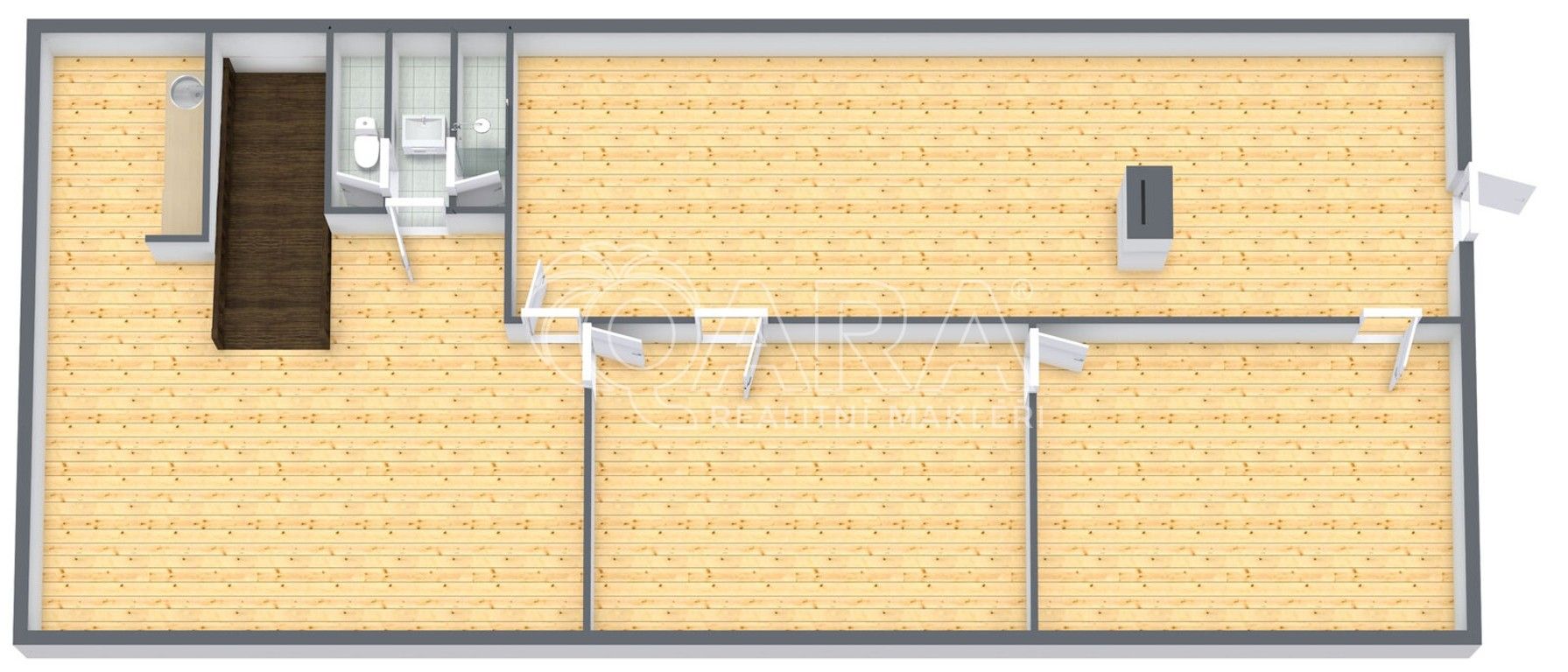 Pronájem kancelář - Konviktská, Praha, 135 m²