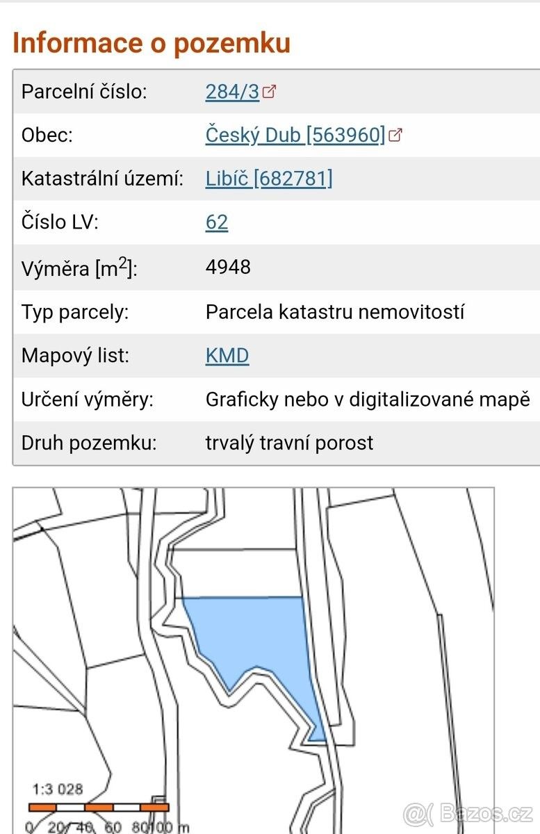 Prodej zemědělský pozemek - Liberec, 460 01, 116 000 m²