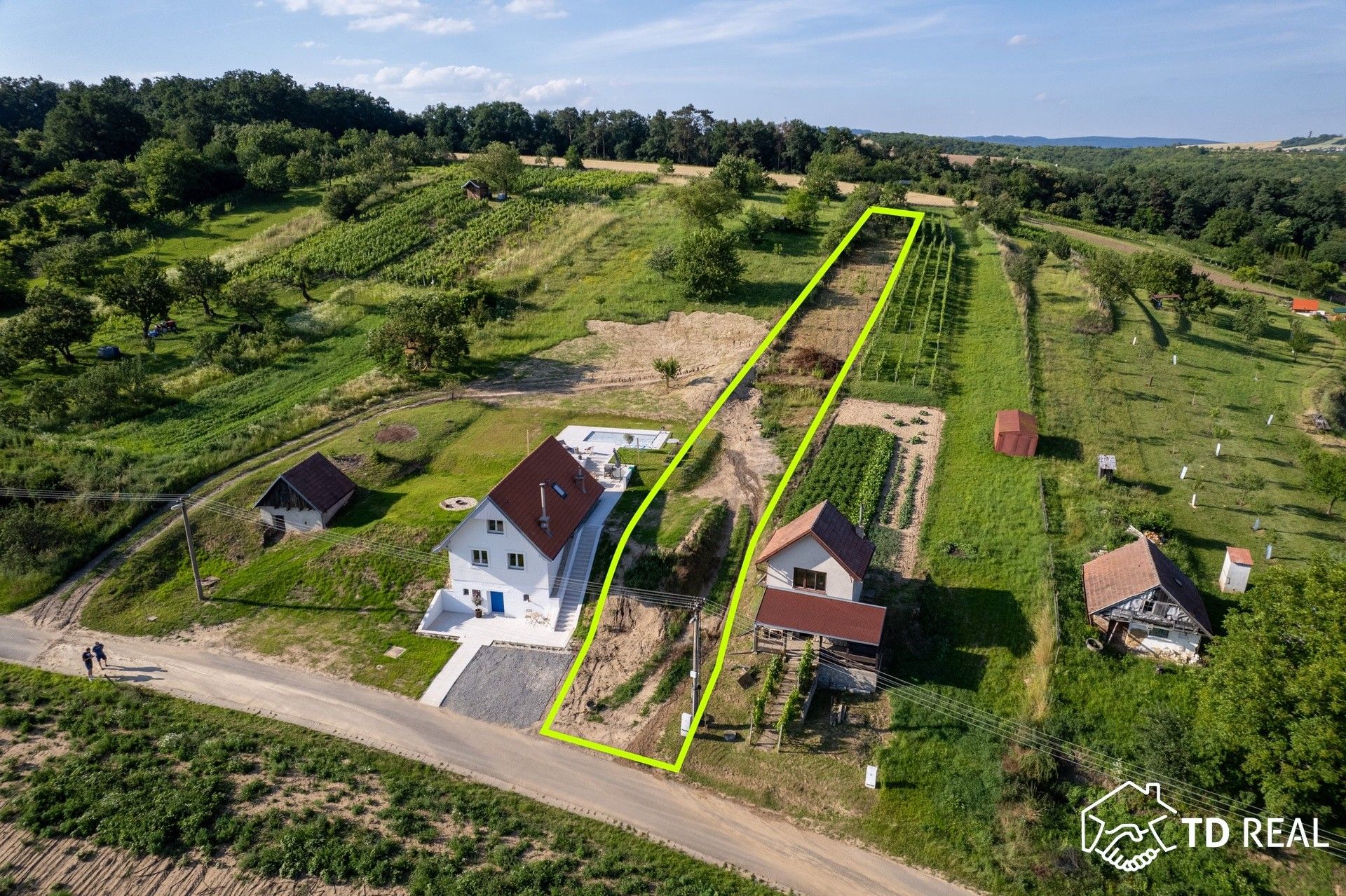 Prodej pozemek pro bydlení - Vlkoš, 1 216 m²