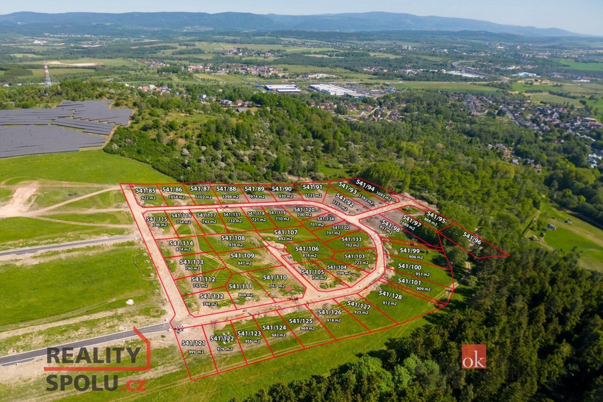 Pozemky pro bydlení, Hory, 709 m²