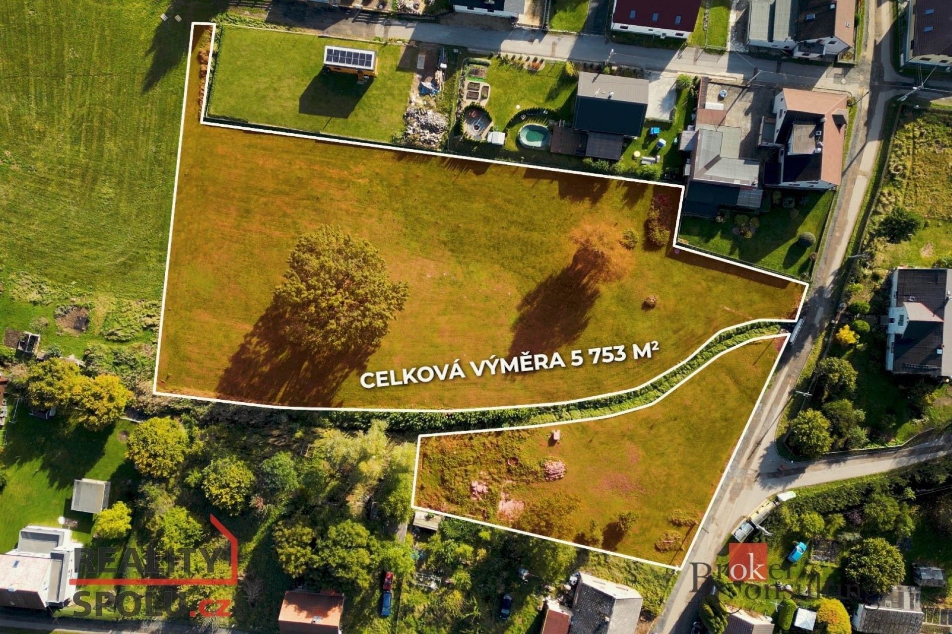 Prodej pozemek pro bydlení - Lipová, Hrádek nad Nisou, 4 502 m²