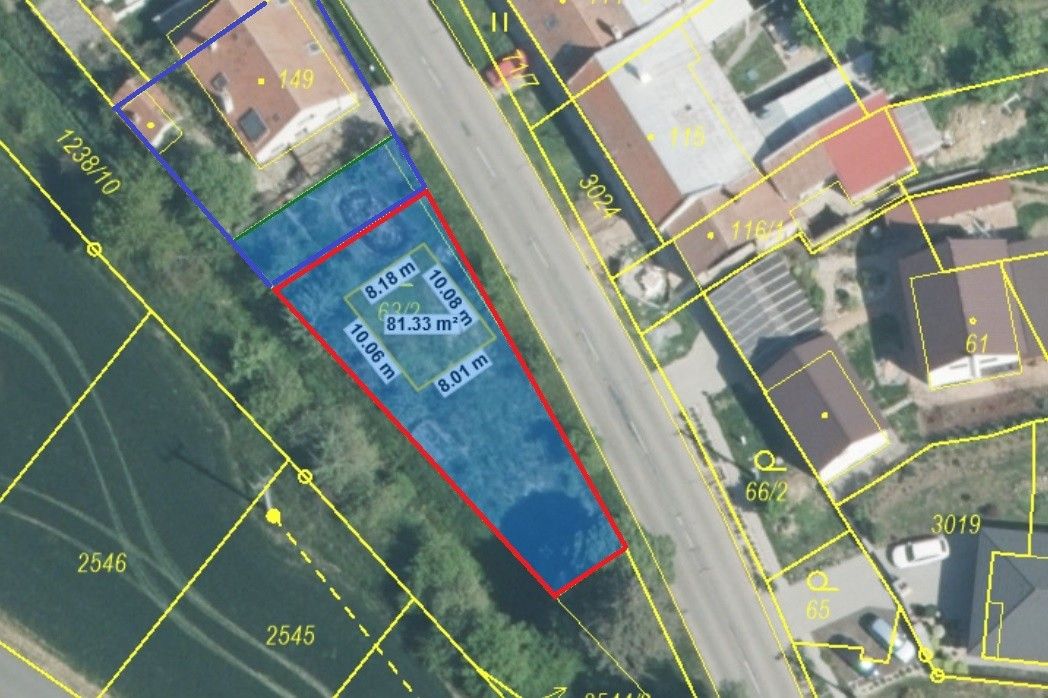 Pozemky pro bydlení, Vyškov, 682 01, 400 m²