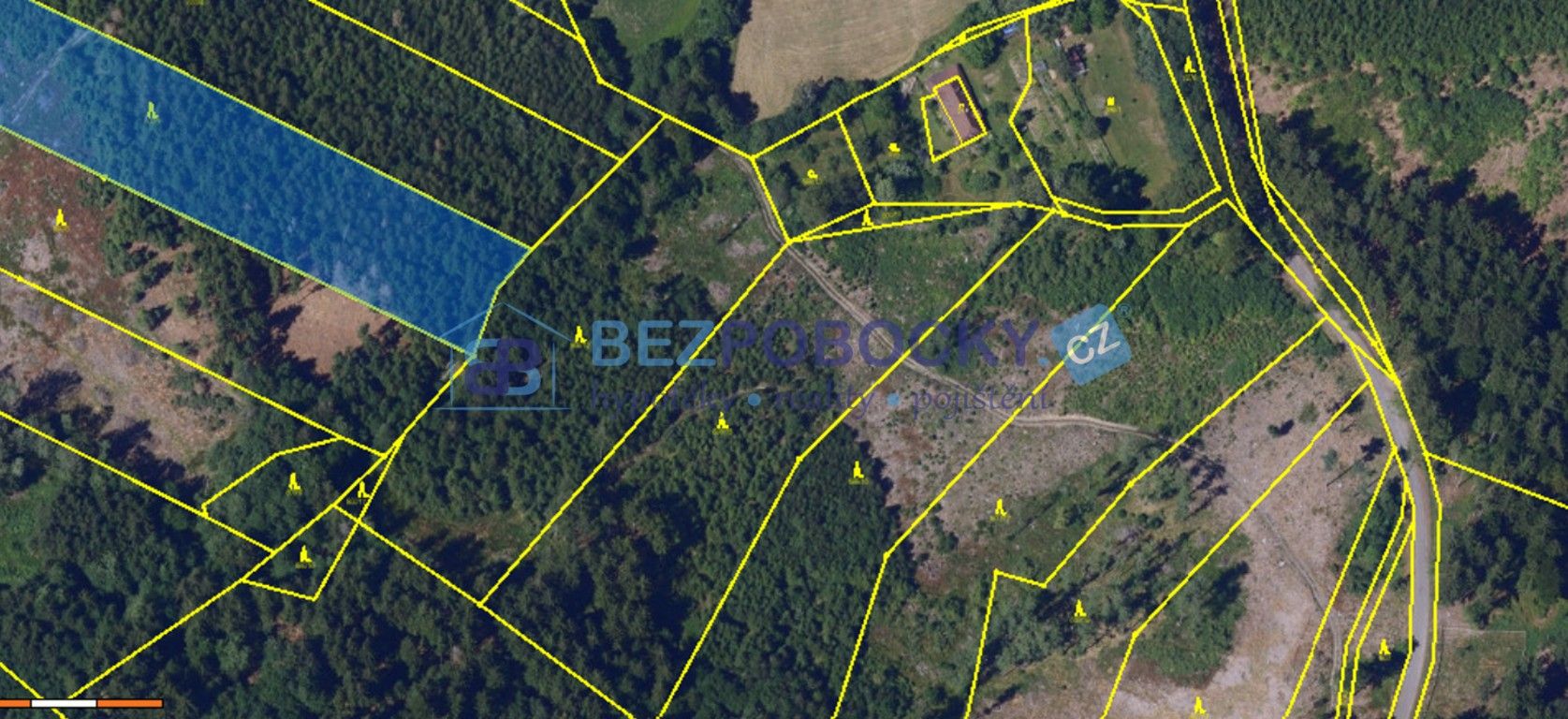 Prodej les - Vysočina, 26 m²