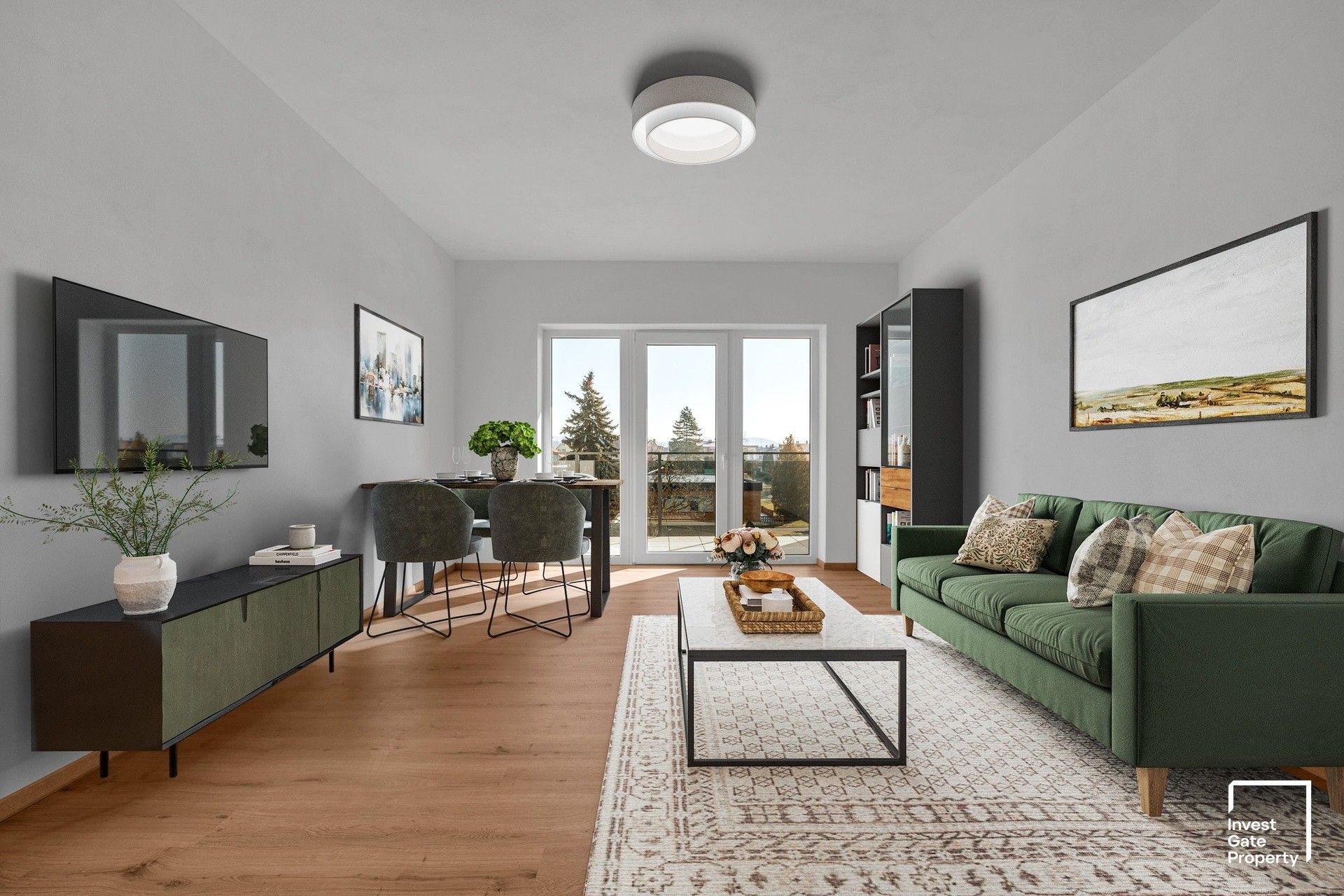 2+kk, K. Šatala, České Budějovice, 64 m²