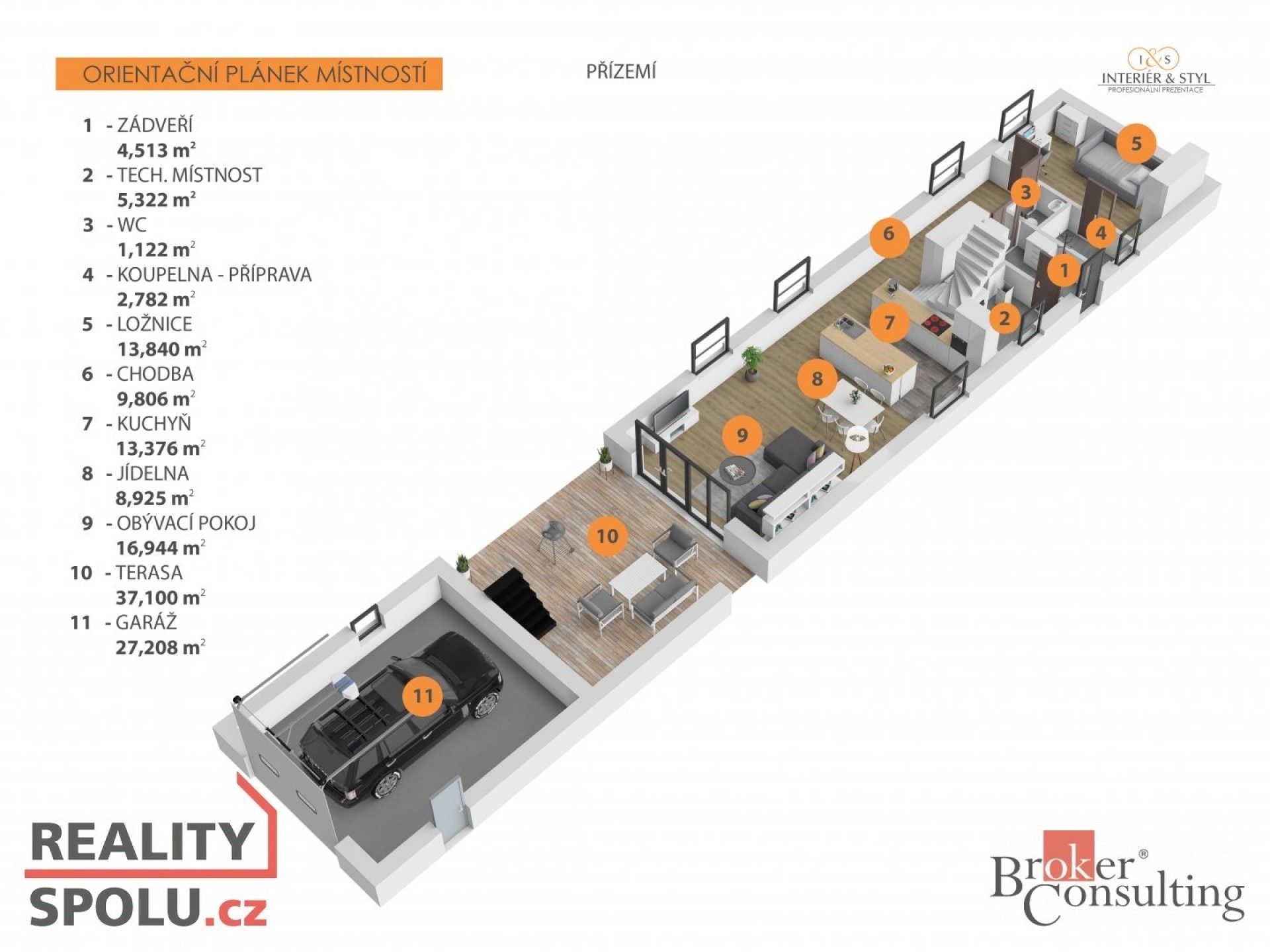 Prodej rodinný dům - Nučice, 158 m²