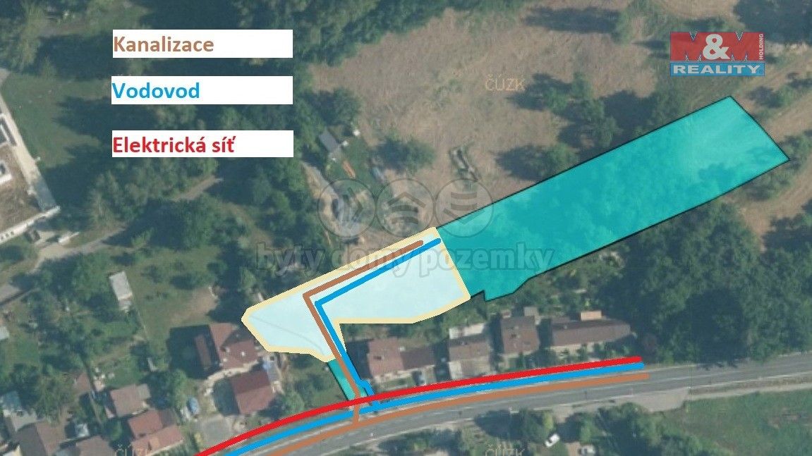 Pozemky pro bydlení, Valašské Meziříčí, 757 01, 3 092 m²