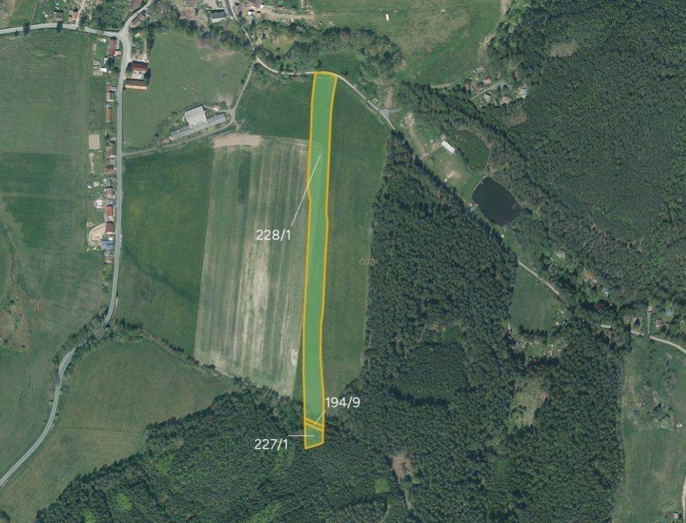 Zemědělské pozemky, Hůrky, 17 206 m²