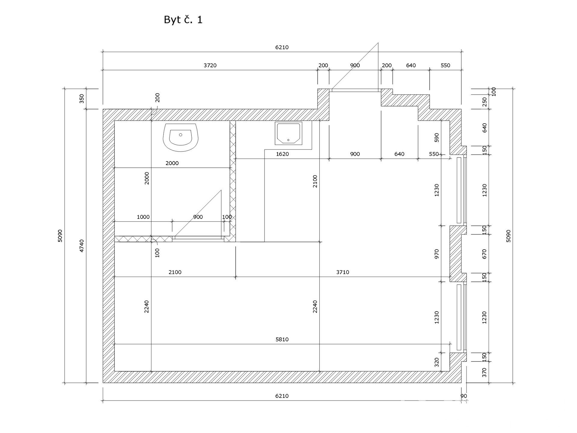 Prodej byt 3+kk - Nové Město, Praha, 53 m²