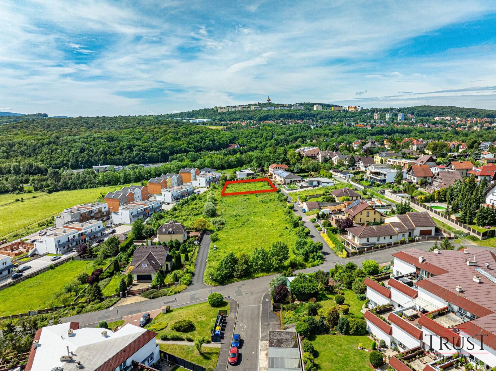 Prodej pozemek pro bydlení - Jakoubkova, Teplice, 959 m²