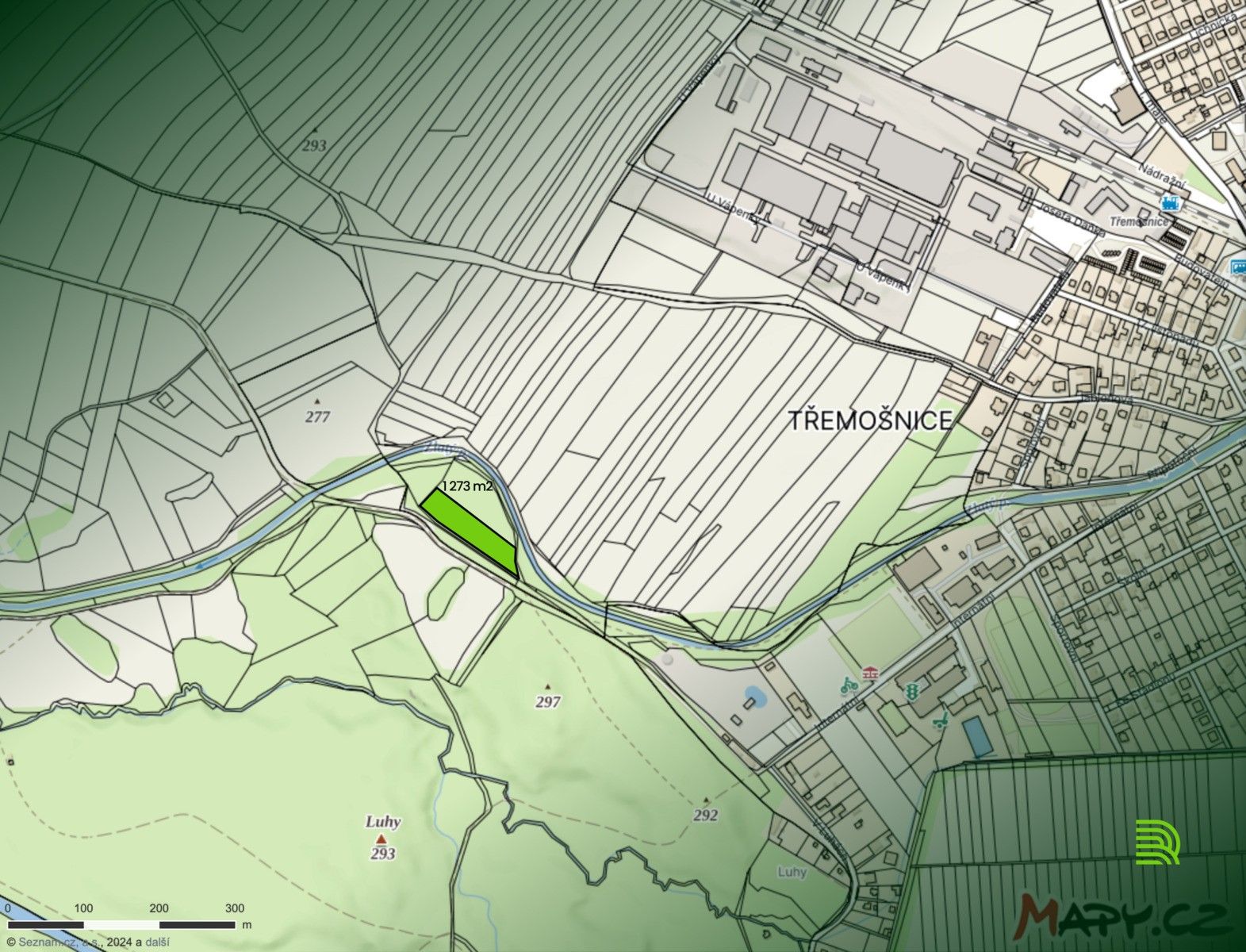 Prodej les - Závratec, Třemošnice, 1 273 m²