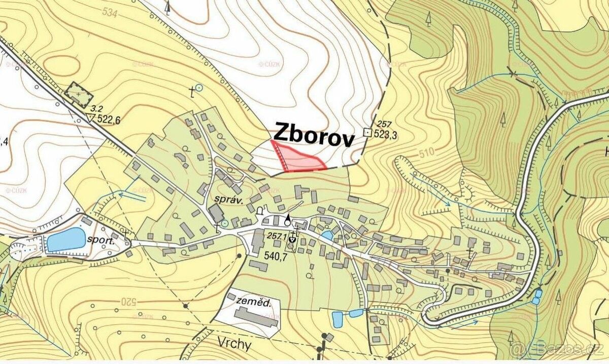 Prodej zemědělský pozemek - Zábřeh, 789 01