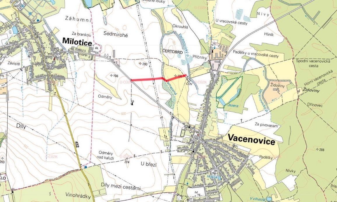 Prodej zemědělský pozemek - Vacenovice, 696 06