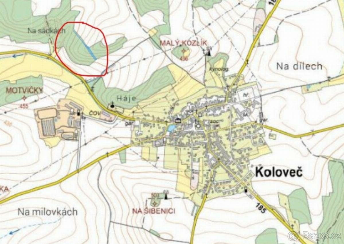 Prodej les - Koloveč, 345 43, 2 045 m²