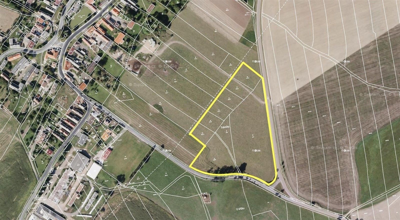 Prodej komerční pozemek - Těškov, 32 456 m²