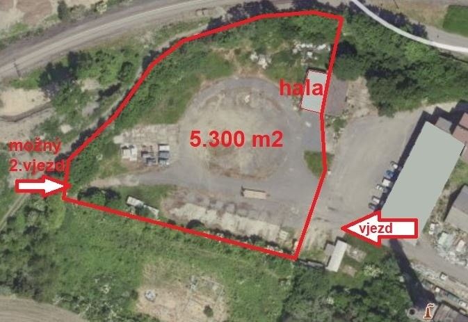 Pronájem komerční pozemek - Zákolany, 5 300 m²