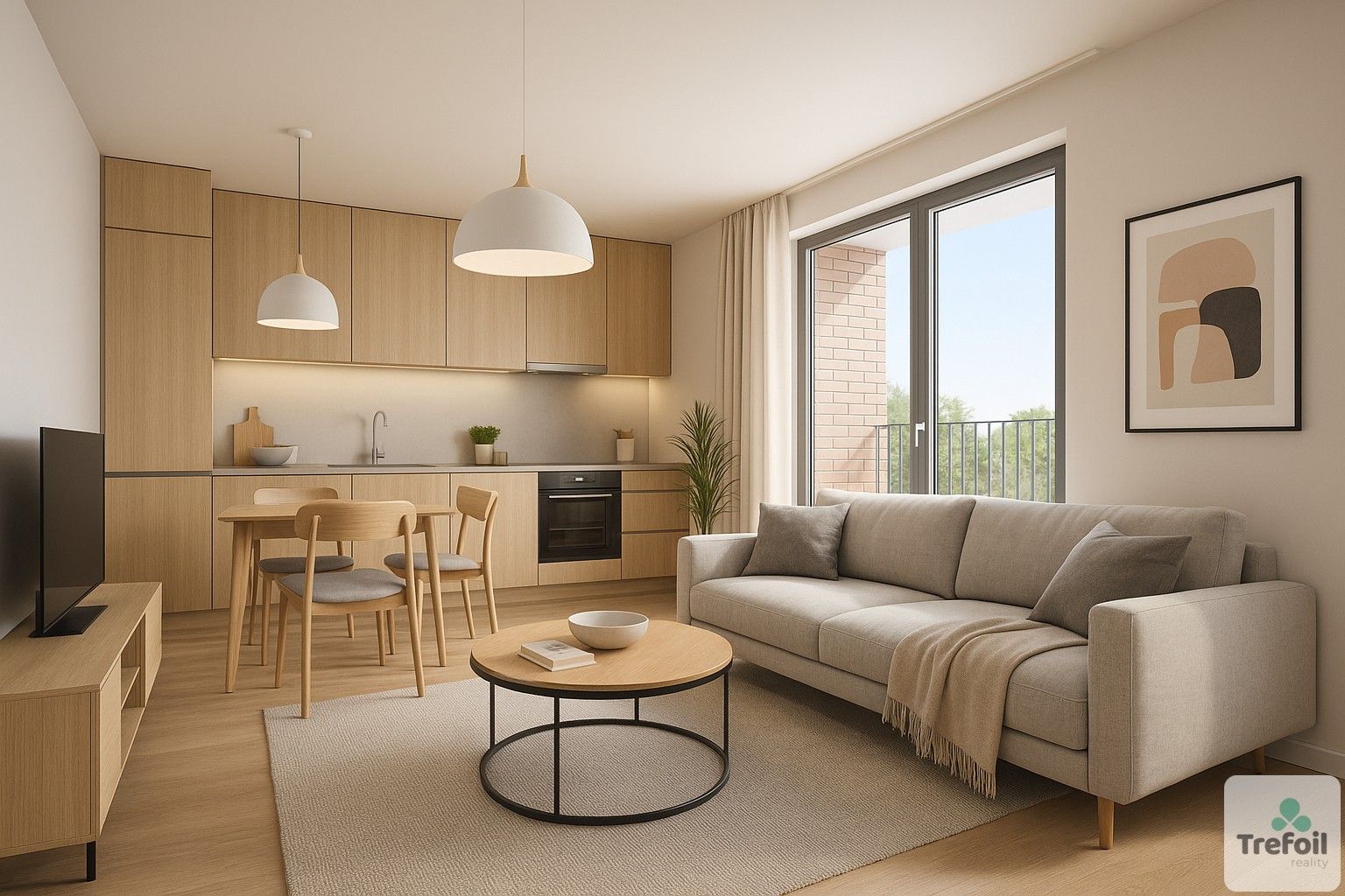 1+kk, Na Prosecké vyhlídce, Praha, 35 m²