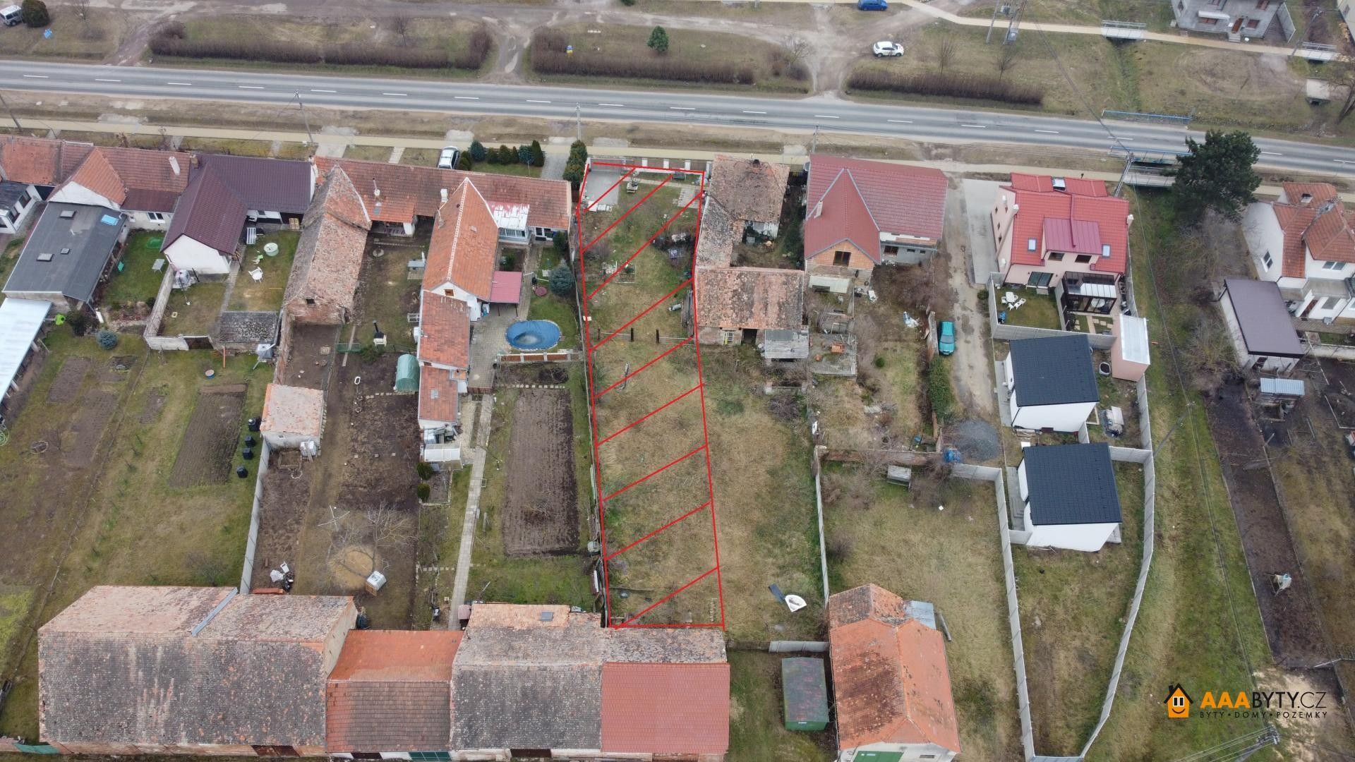 Pozemky pro bydlení, Brod nad Dyjí, 720 m²