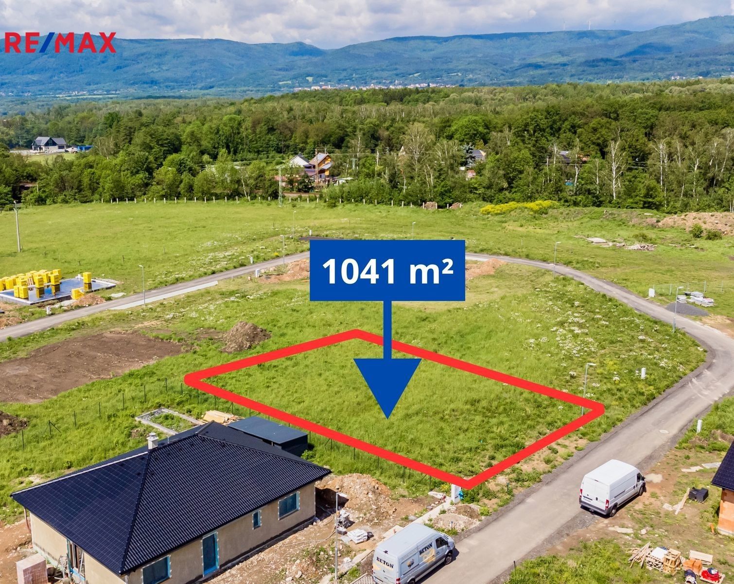 Pozemky pro bydlení, Újezdeček, 1 041 m²