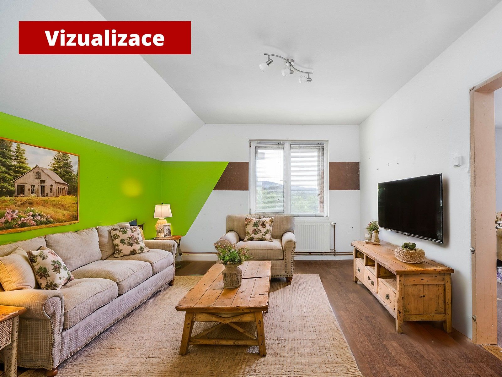 3+1, Roztoky, 54 m²