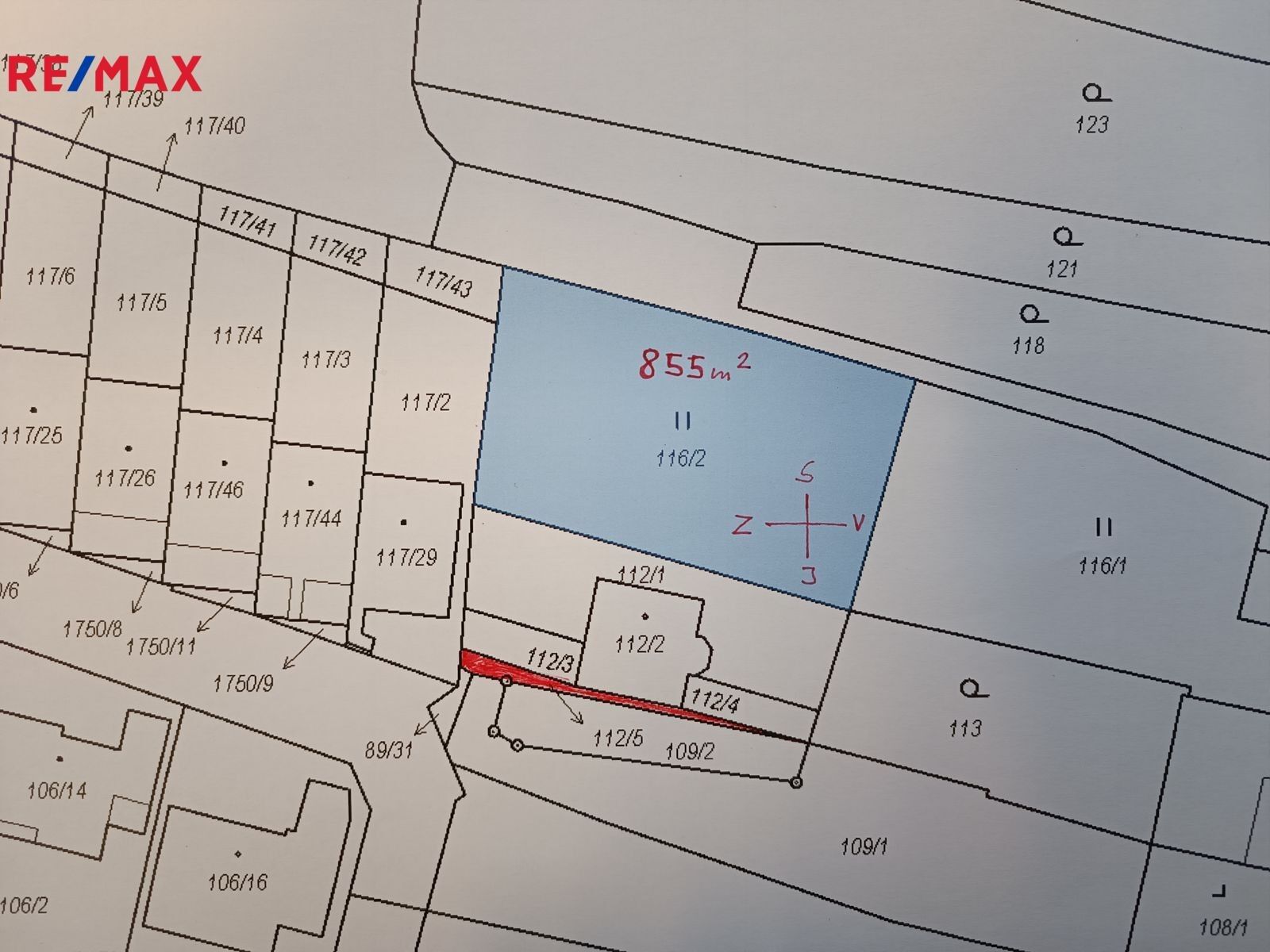 Prodej pozemek pro bydlení - Horní Planá, 855 m²