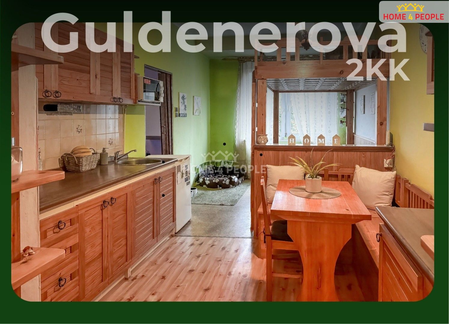 2+kk, Guldenerova, Plzeň, 43 m²