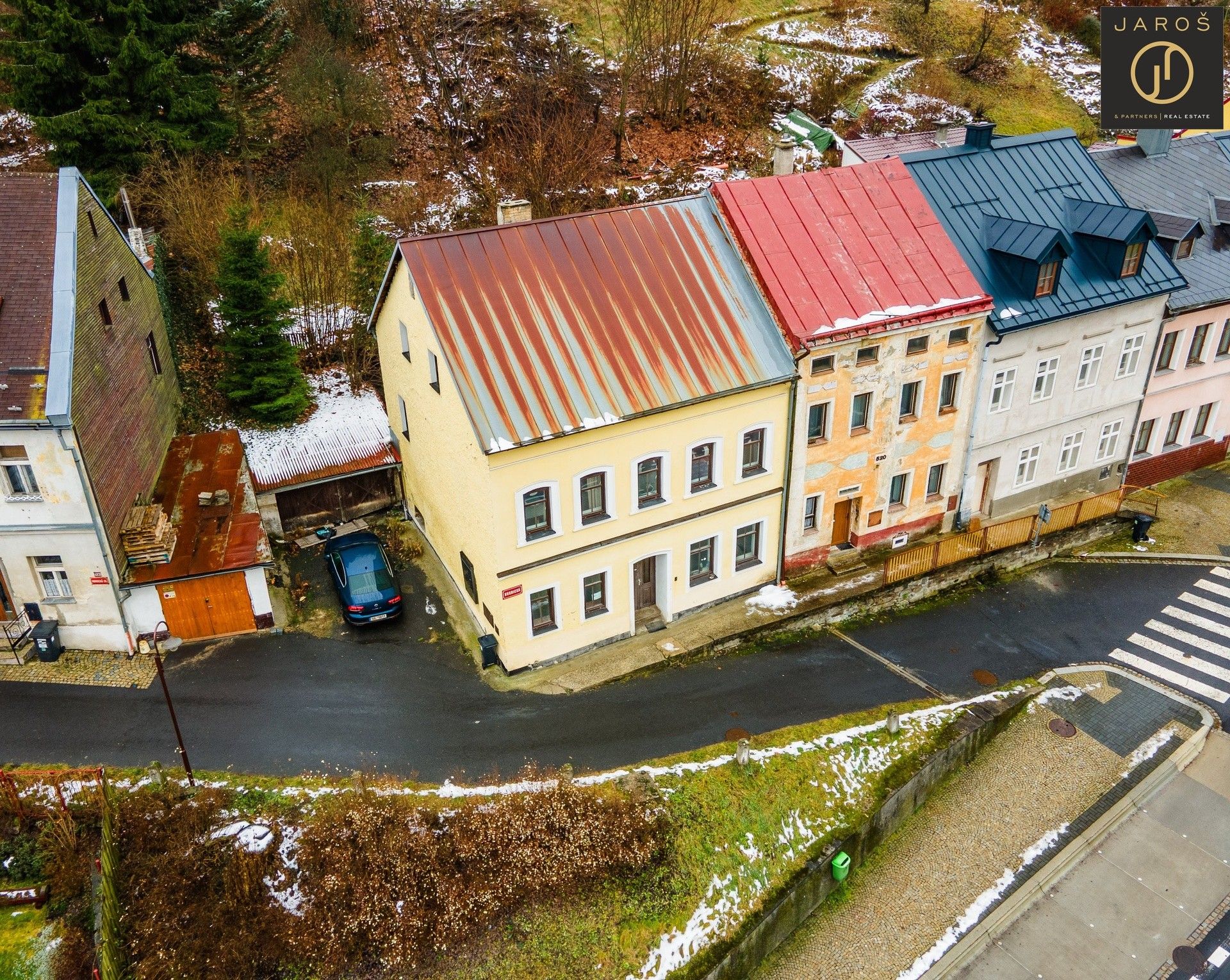 Rodinné domy, náměstí Republiky, Jáchymov, 249 m²