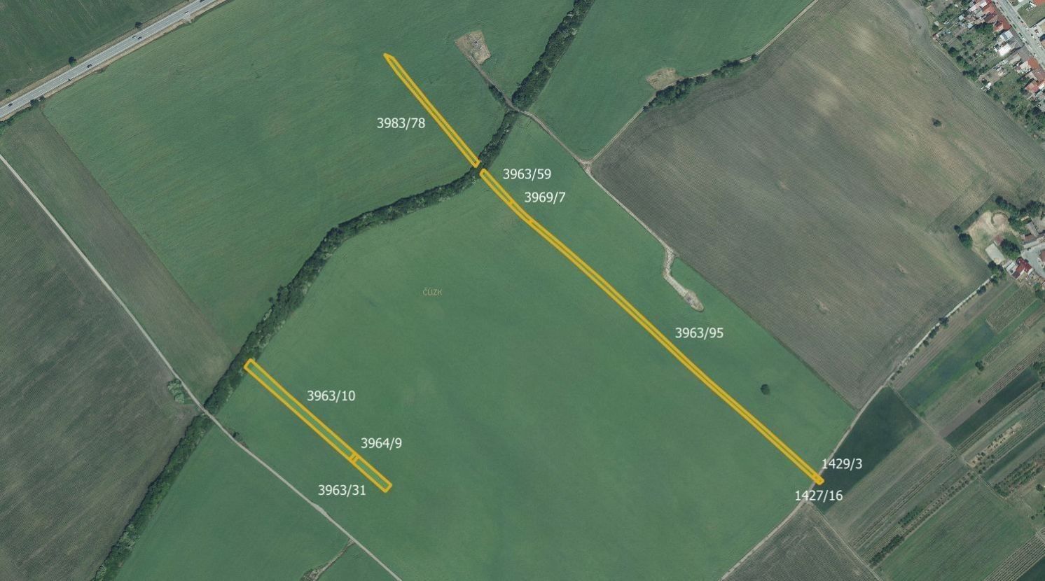 Zemědělské pozemky, Moravská Nová Ves