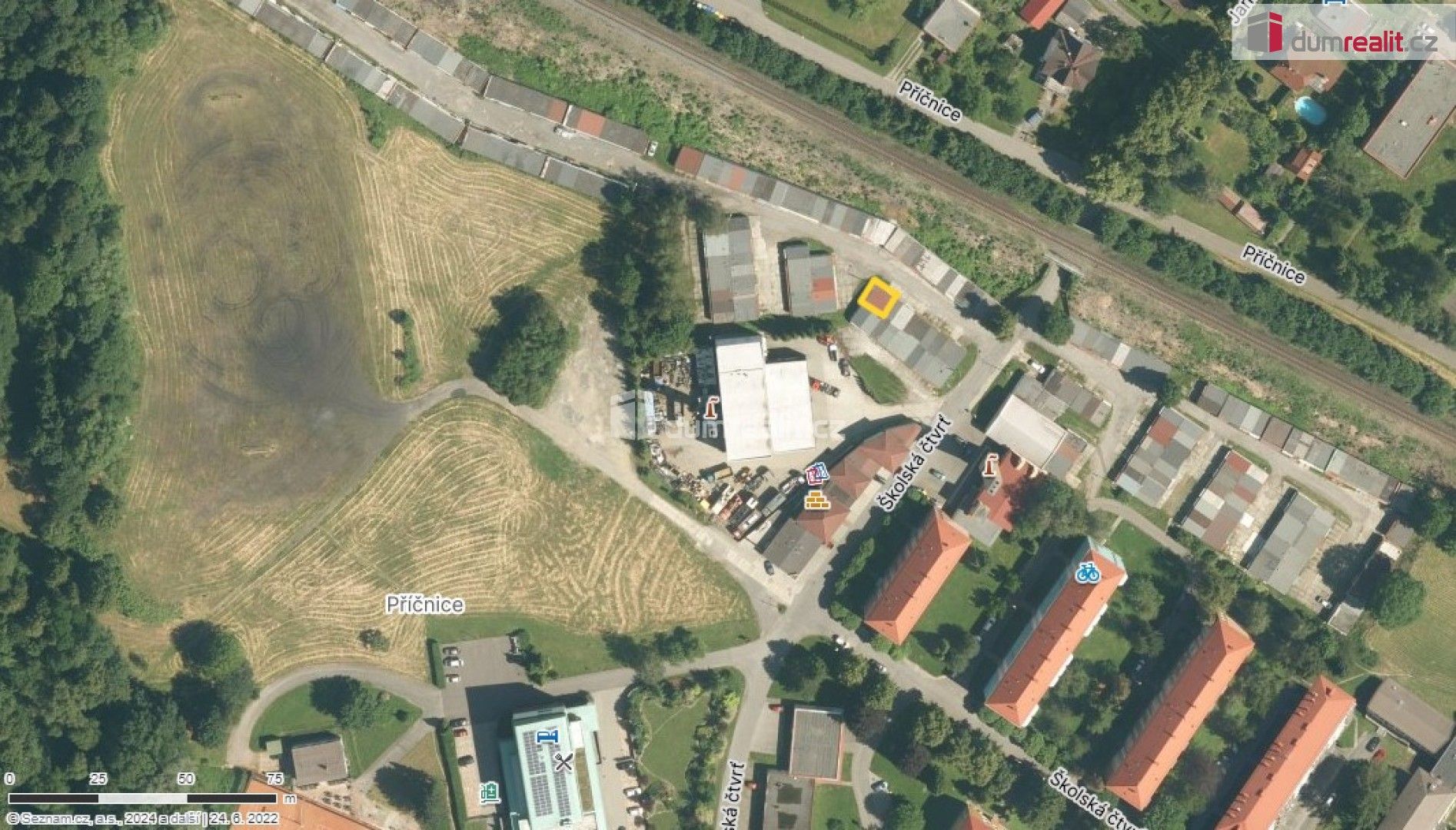 Garáže, Školská čtvrť, Frenštát pod Radhoštěm, 20 m²