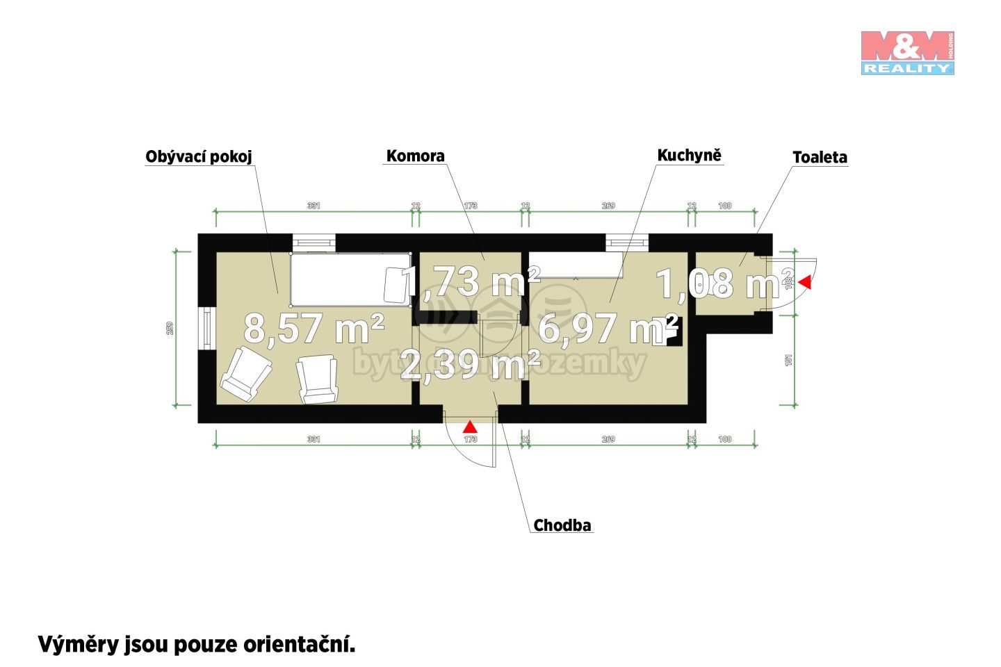 Prodej chata - Štěnovický Borek, 21 m²