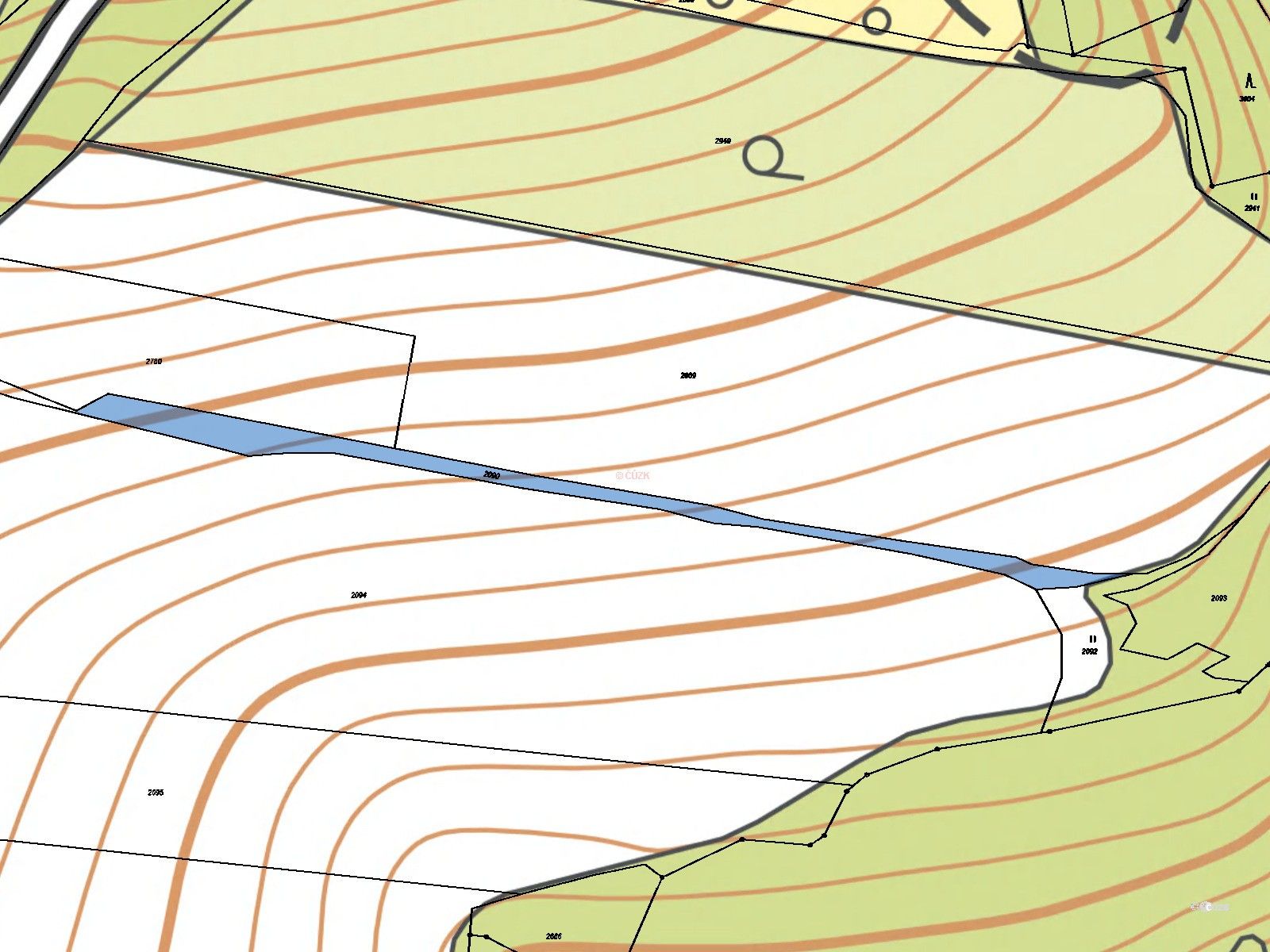 Prodej pozemek - Chabeřice, 1 620 m²