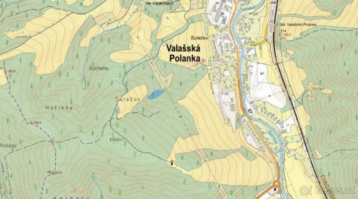 Lesy, Valašská Polanka, 756 11, 2 906 m²