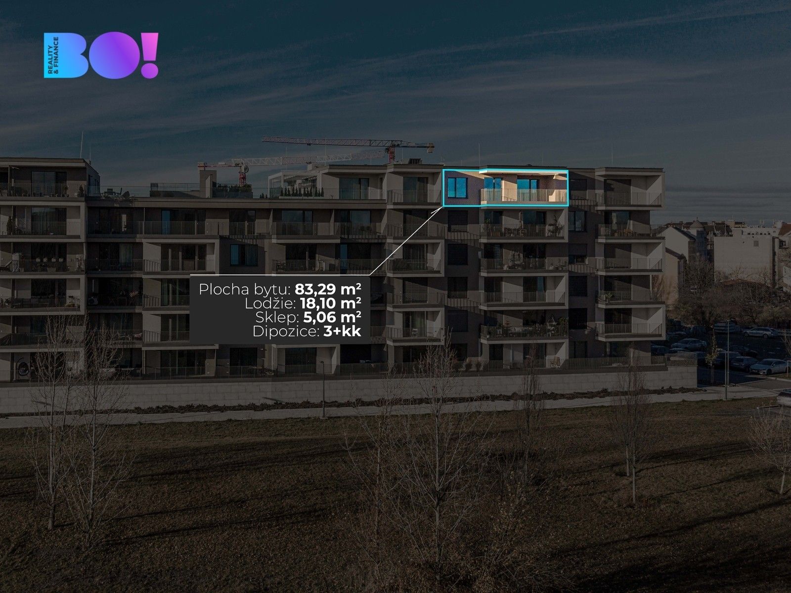 3+kk, F. X. Riepla, Ostrava, 83 m²