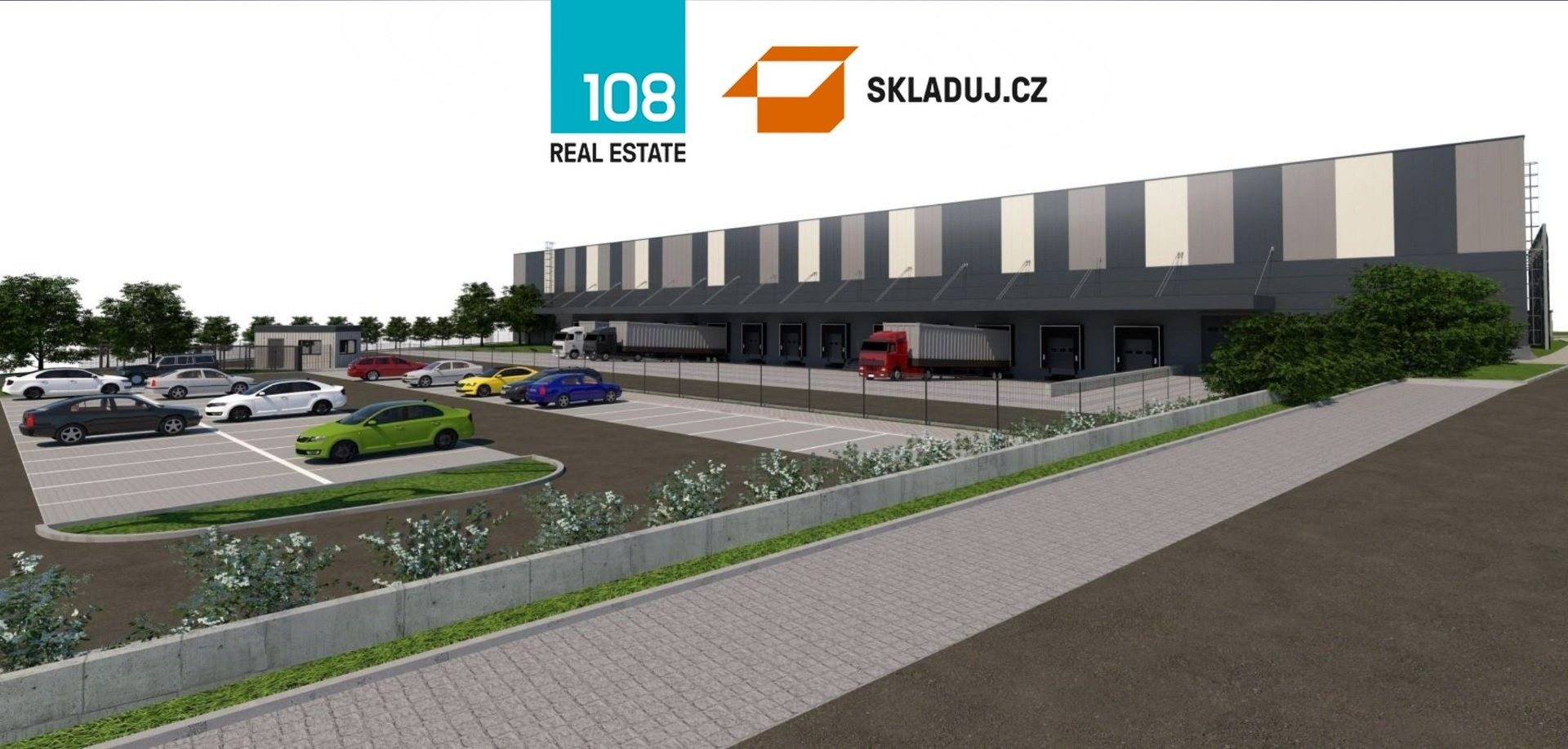 Sklady, Radniční, Most, 5 000 m²