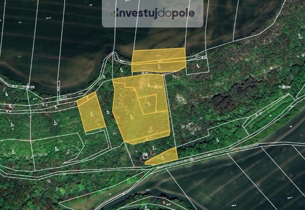Lesy, Břežany nad Ohří, Budyně nad Ohří, 3 124 m²